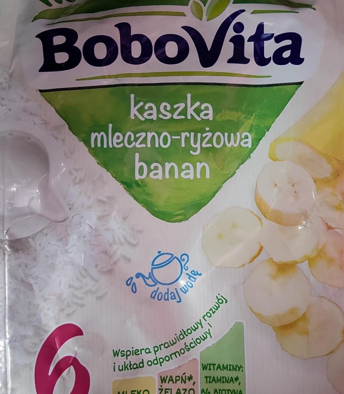 Фото - Kaszka mleczno-ryżowa banan BoboVita