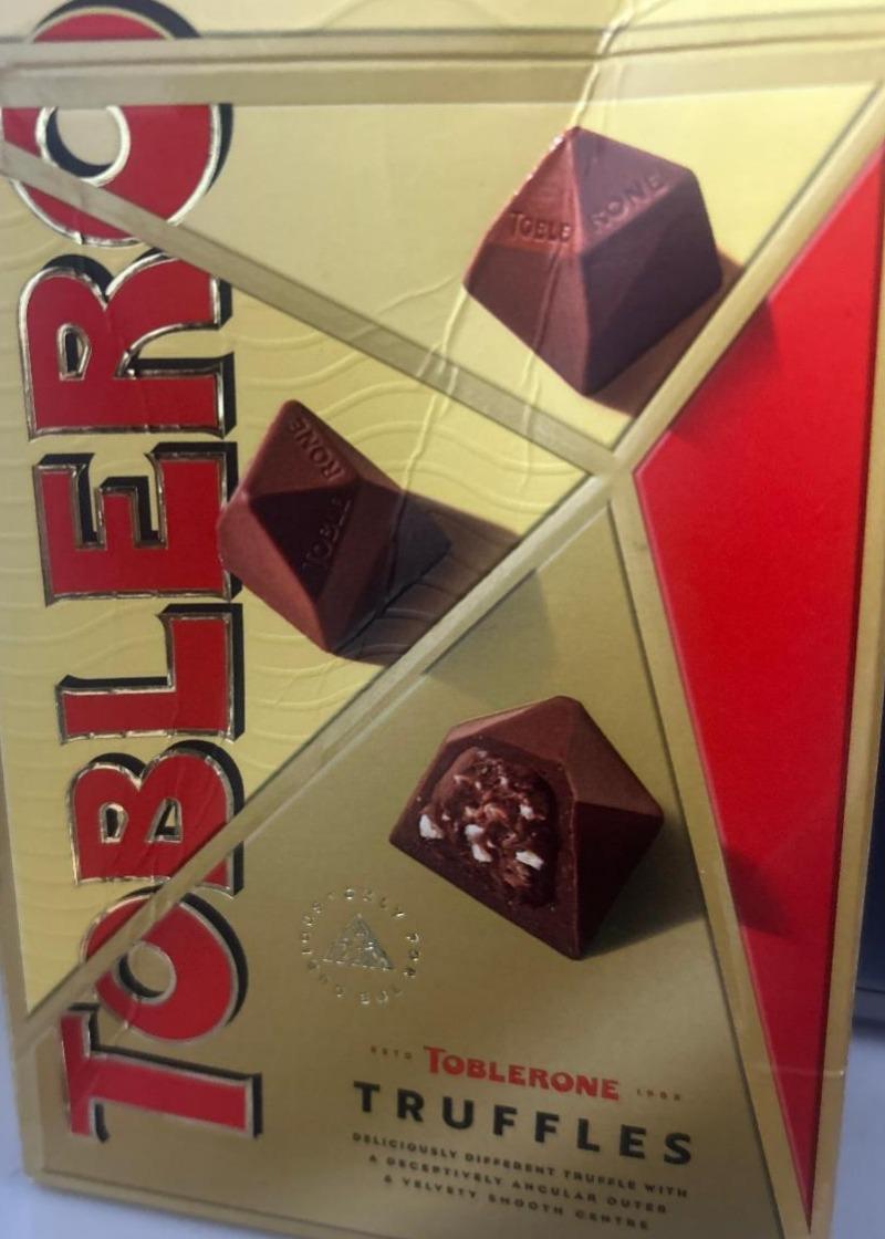 Фото - Milk chocolate truffles gift box Toblerone