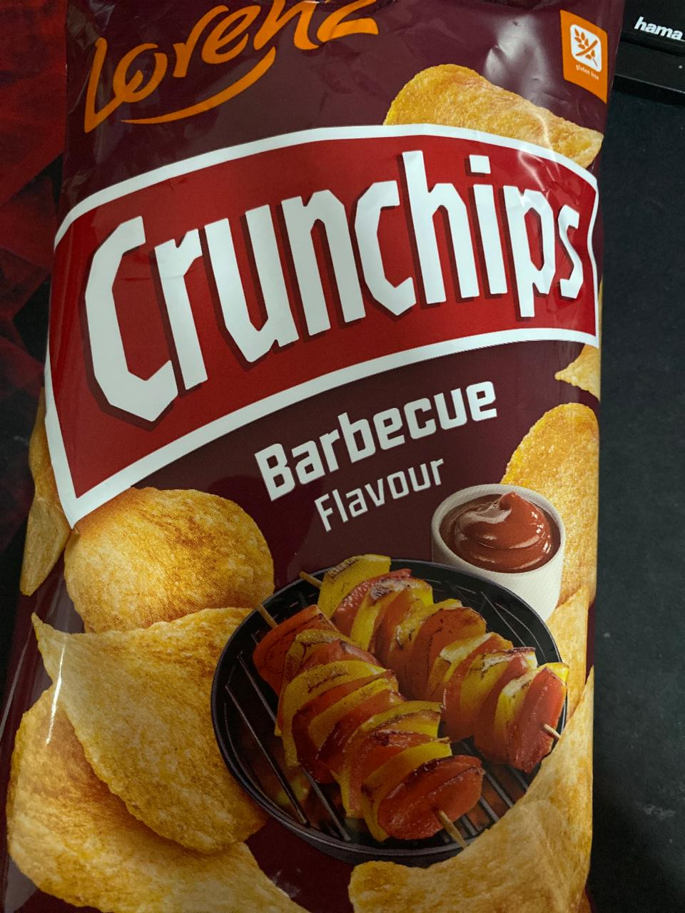 Фото - Crunchips Barbecue Flavour Lorenz