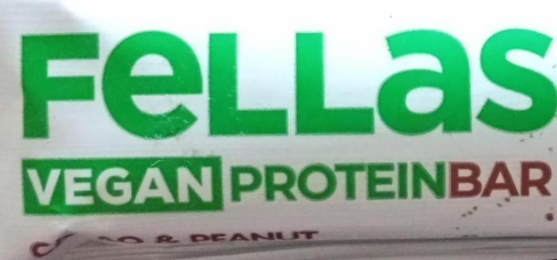 Фото - Vegan protein bar peanut butter Fellas