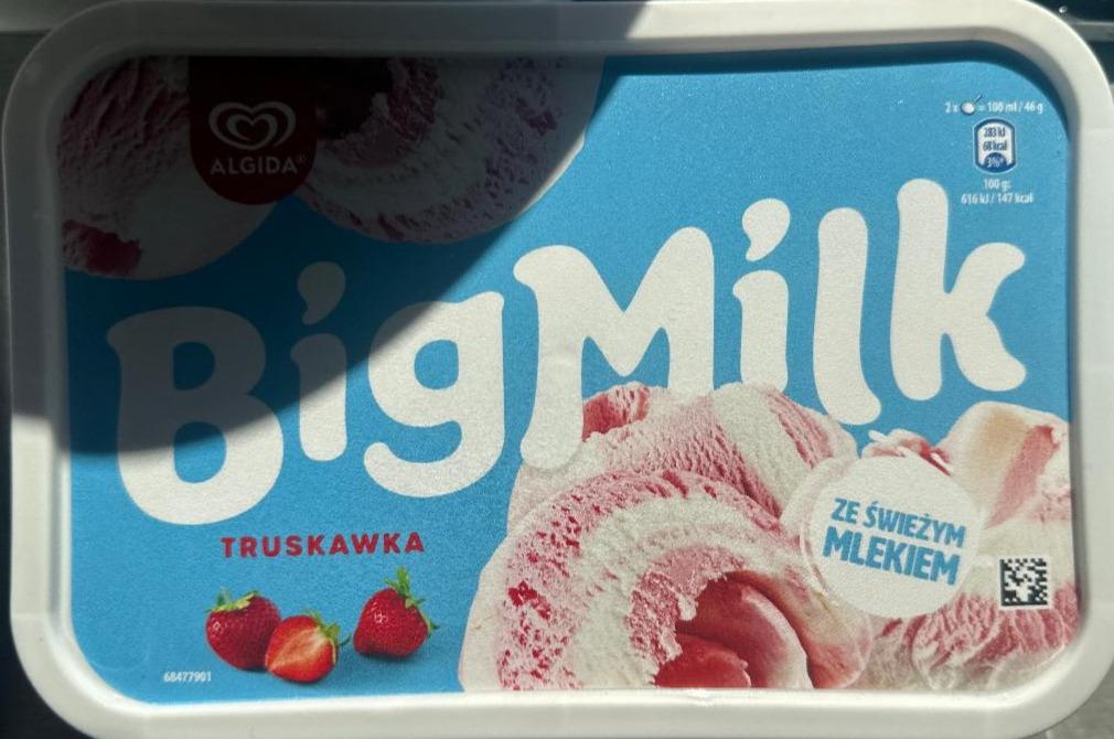 Фото - Lody truskawkowe Big Milk Algida