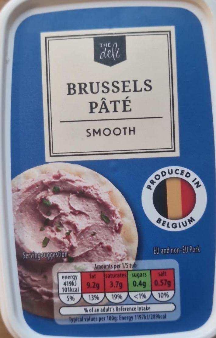 Фото - Паштет з печінки Brussels Pate Smooth The Deli