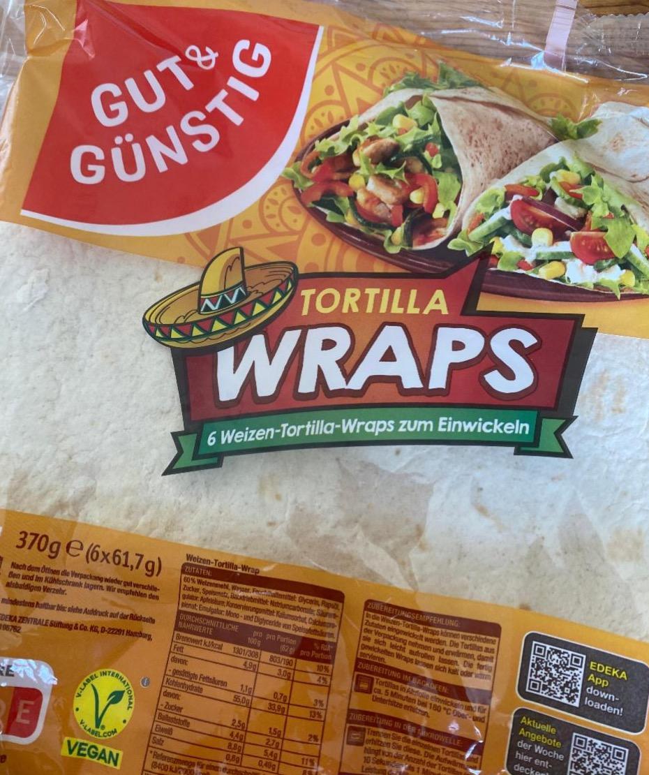 Фото - Tortilla wraps Gut&Günstig