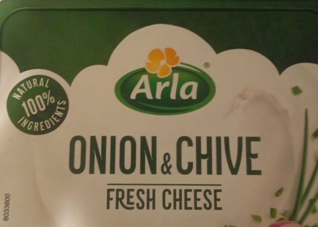 Фото - Onion chive fresh cheese Arla