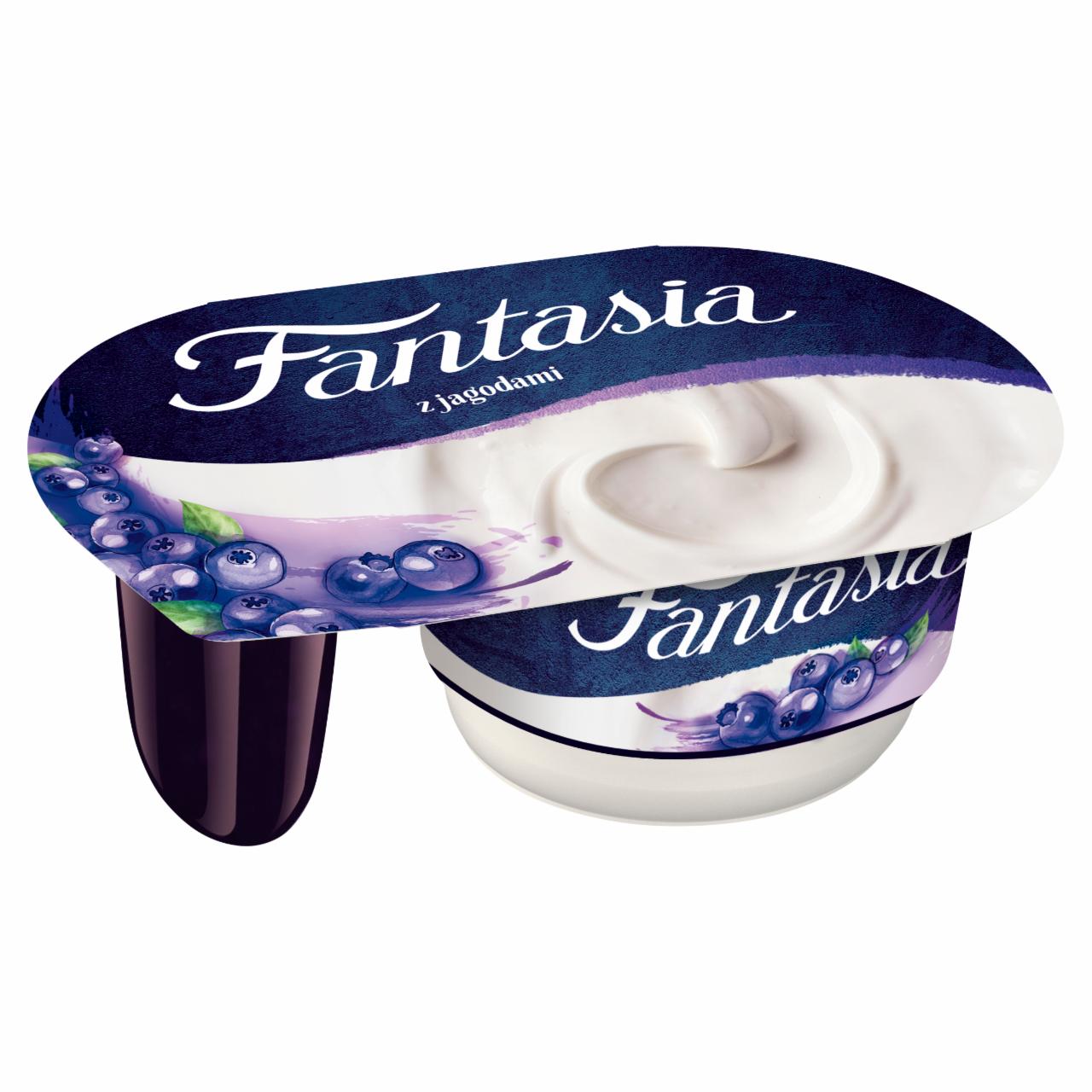 Фото - Йогурт чорничний Creamy Yoghurt Fantasia