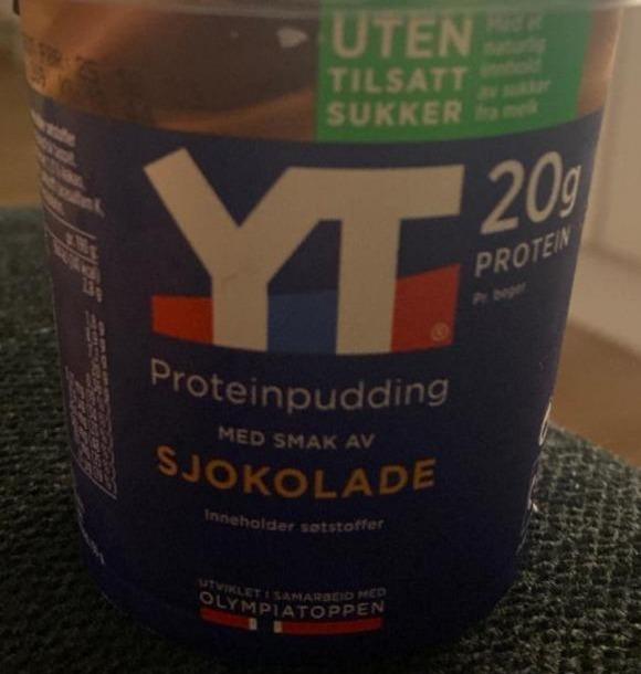 Фото - YT Proteinpudding Sjokolade Tine