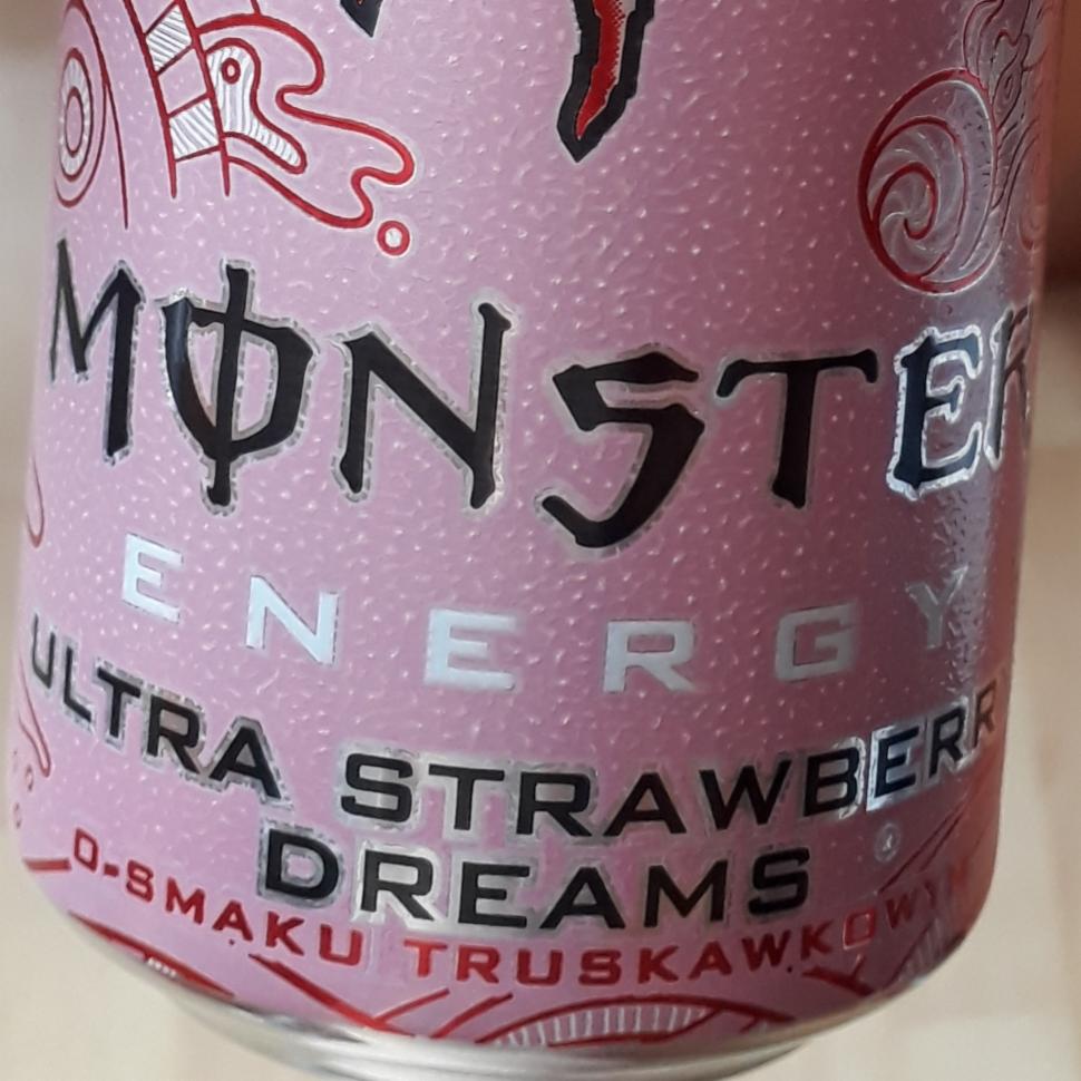 Фото - Drink ultra strawberry Monster Energy