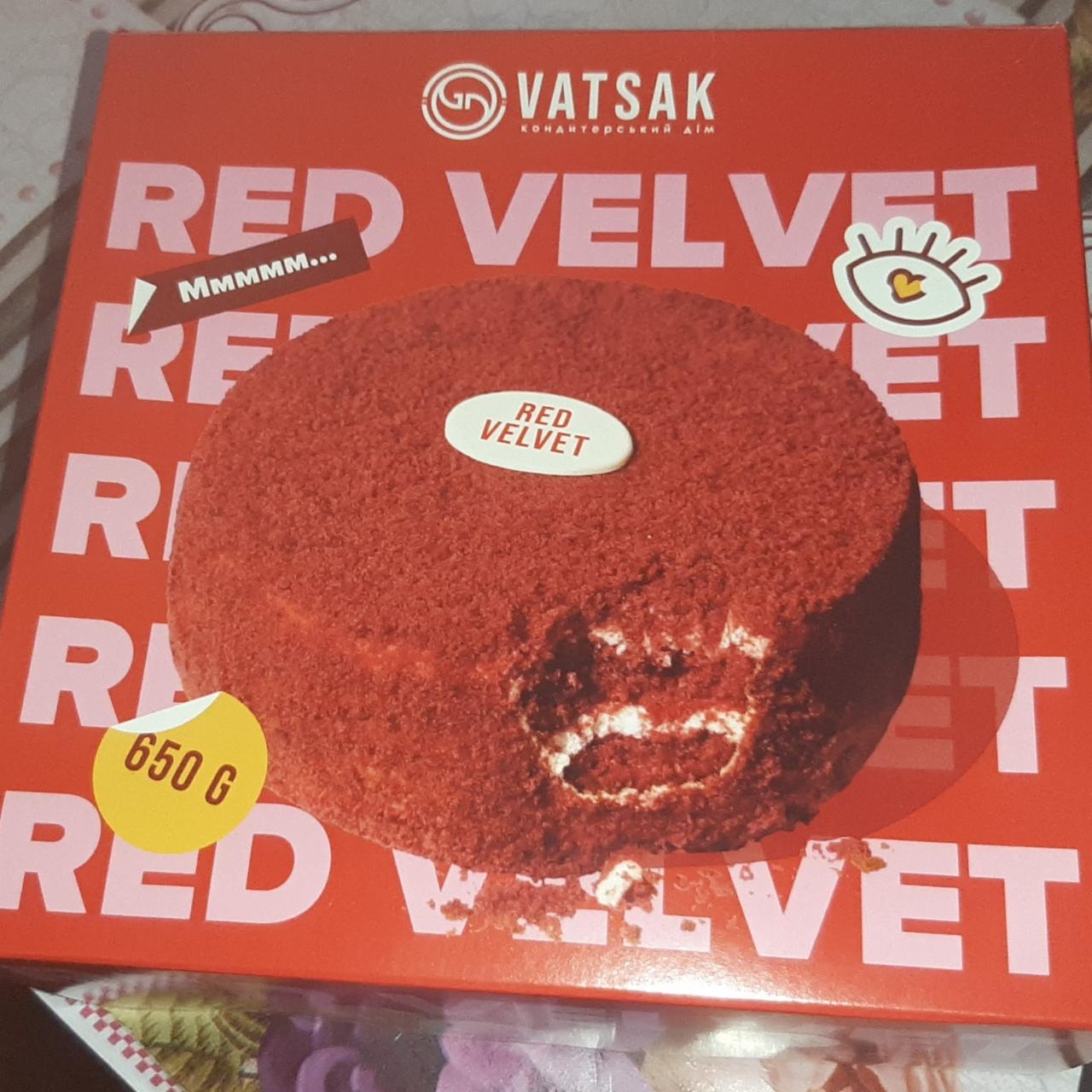 Фото - Торт Red Velvet Вацак