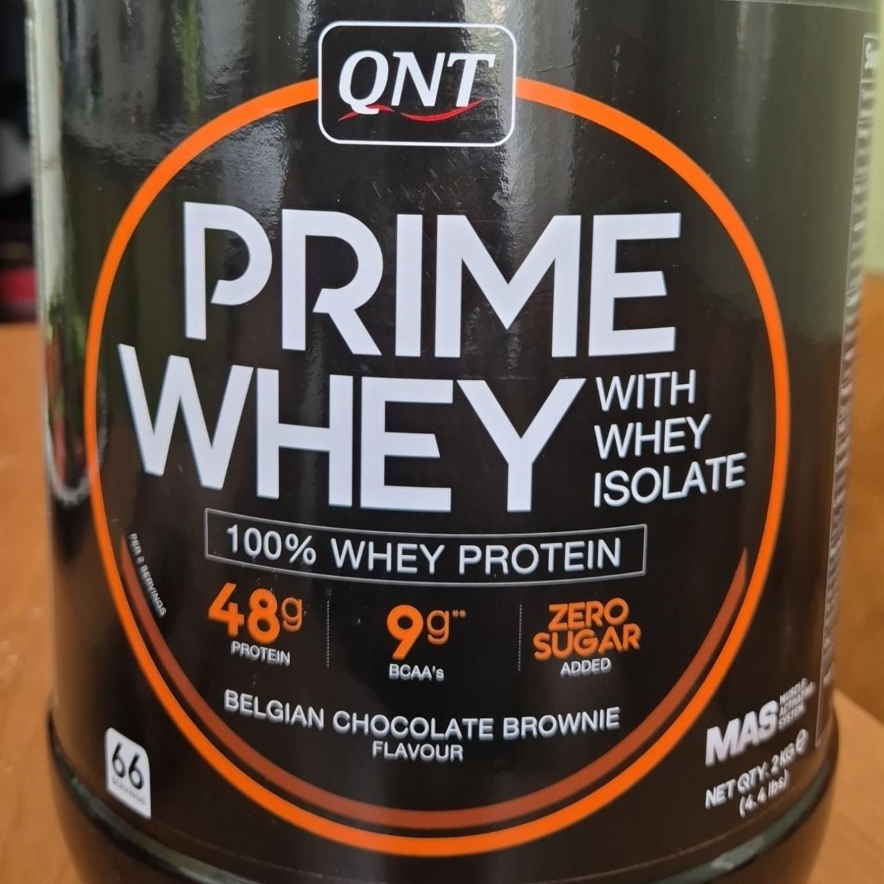 Фото - Протеїн Whey Isolate Protein Prime Whey QNT