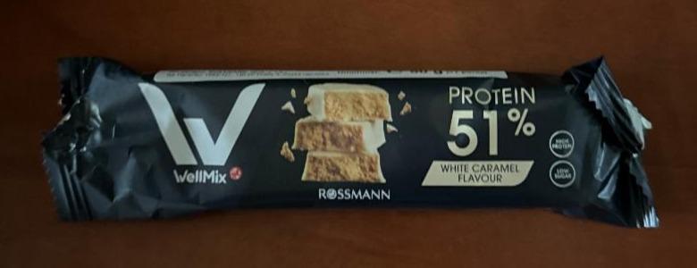 Фото - Protein white caramel flavour 51% WellMix