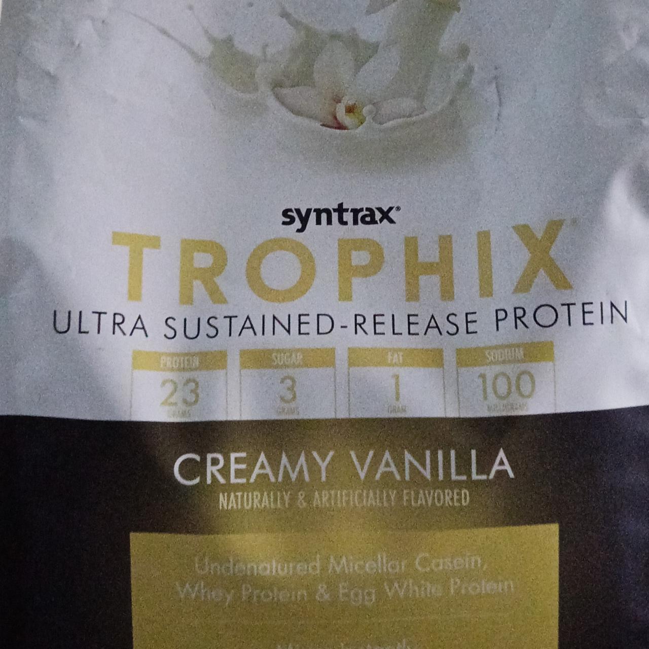 Фото - Nutrition trophix protein powder Syntrax