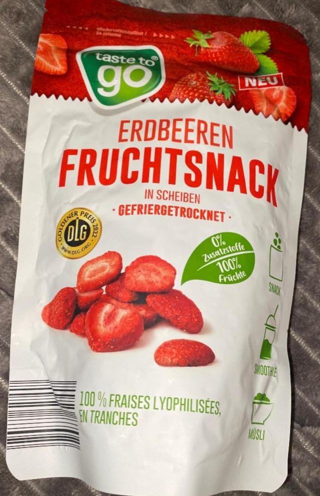 Фото - Erdbeeren Fruchtsnack Taste to go