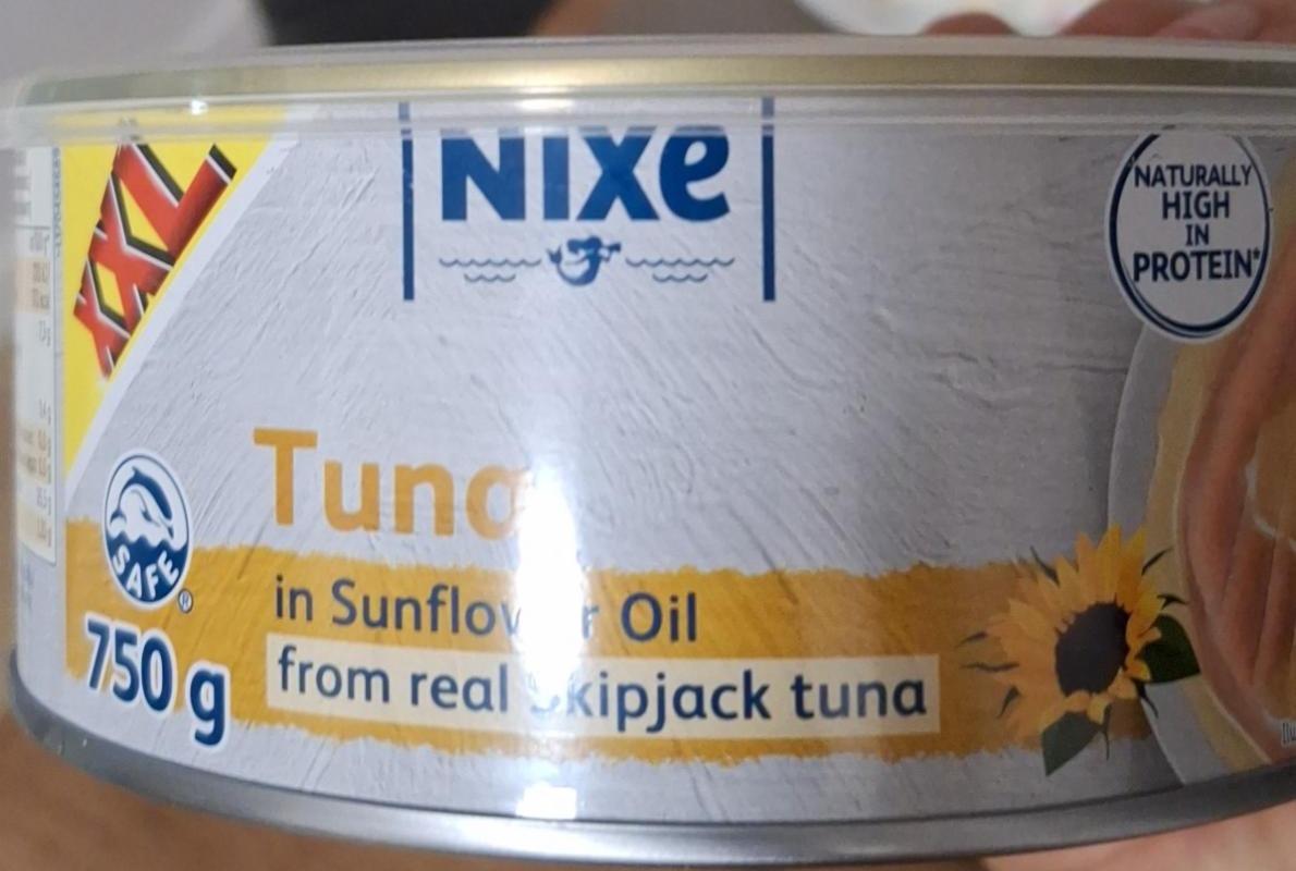 Фото - Tuna Fillets in sunflower oil Nixe