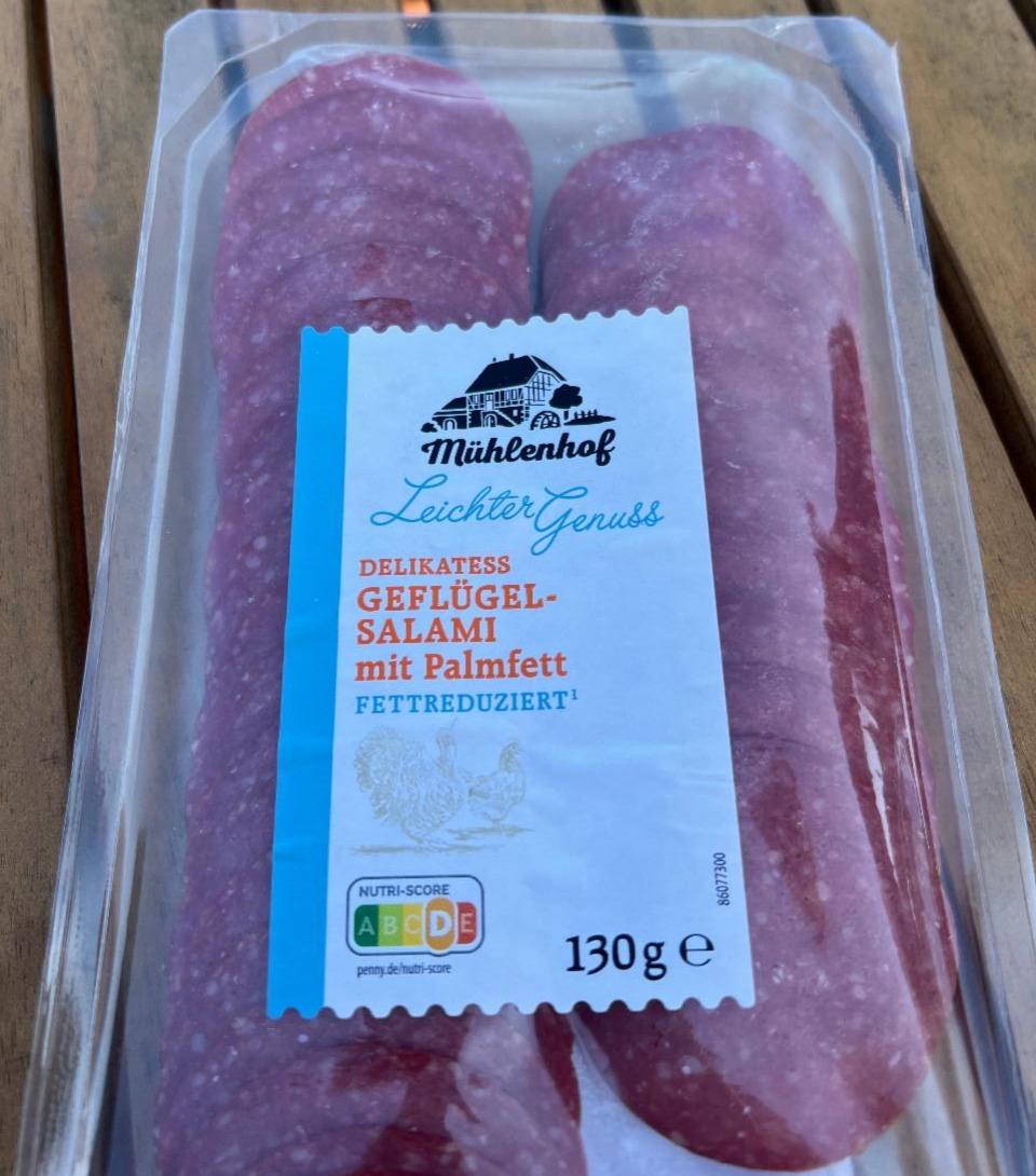 Фото - Delikatess Geflügel Salami mit Palmfett Mühlenhof