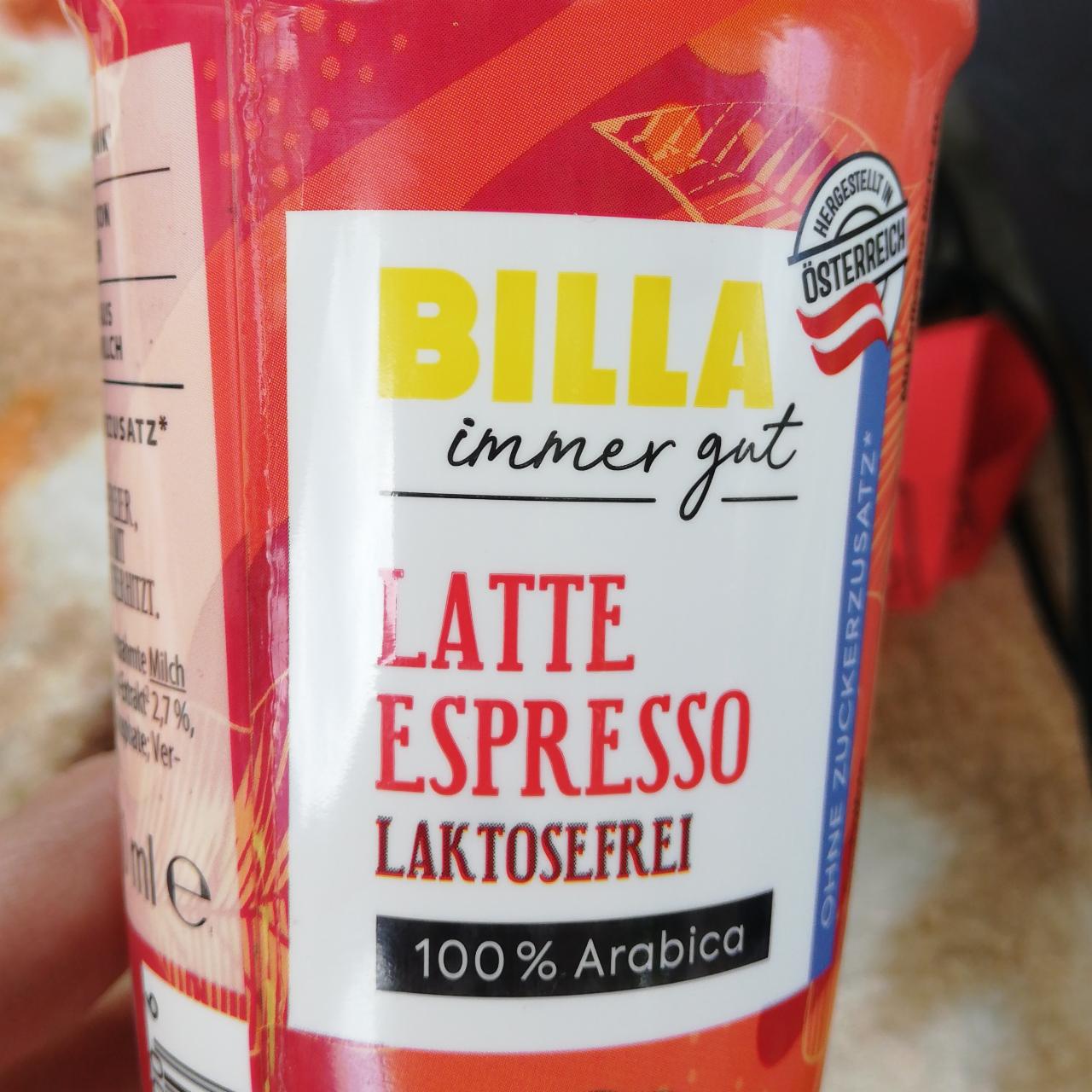 Фото - Кавовий напій Latte Espresso без лактози Billa