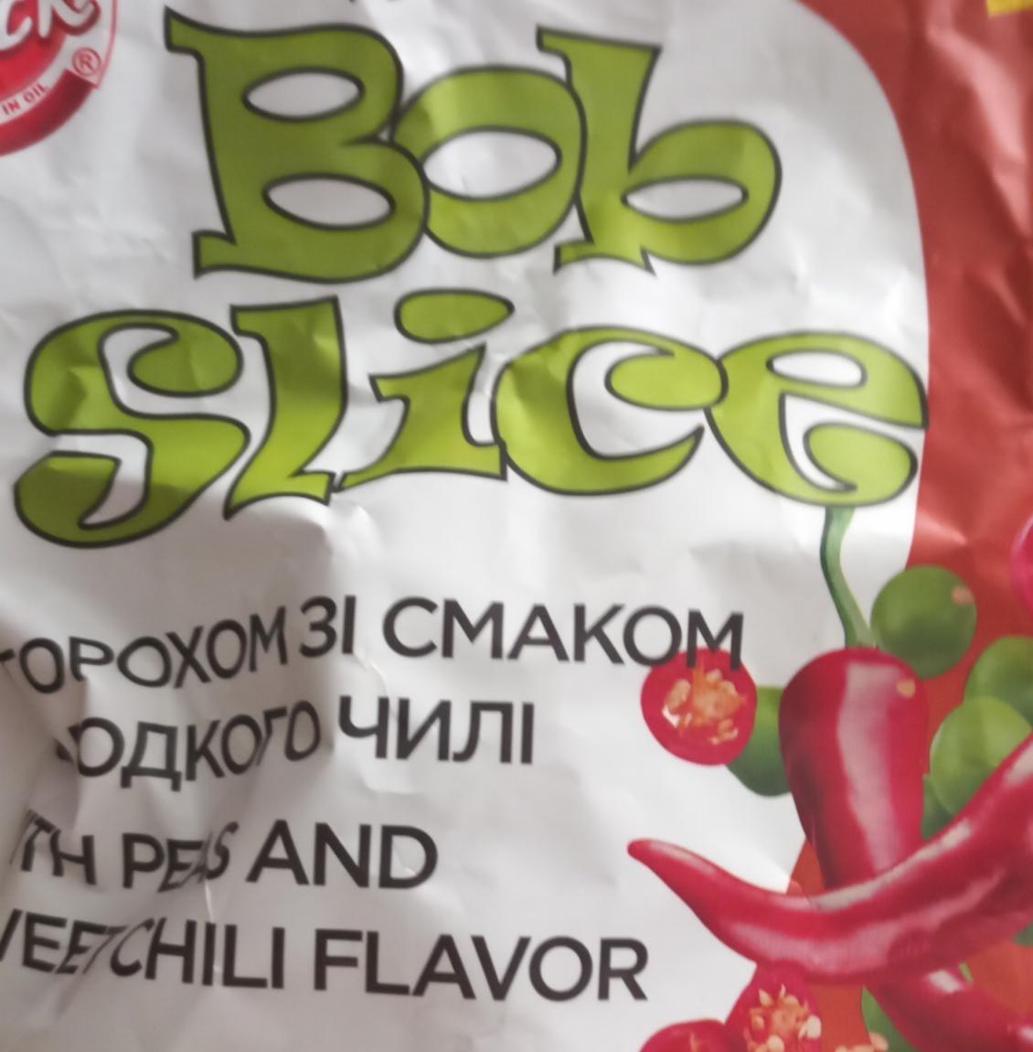 Фото - Сніданки сухі Фігурні вироби Bob Slice неглазуровані з горохом зі смаком солодкого Чилі Сільпо