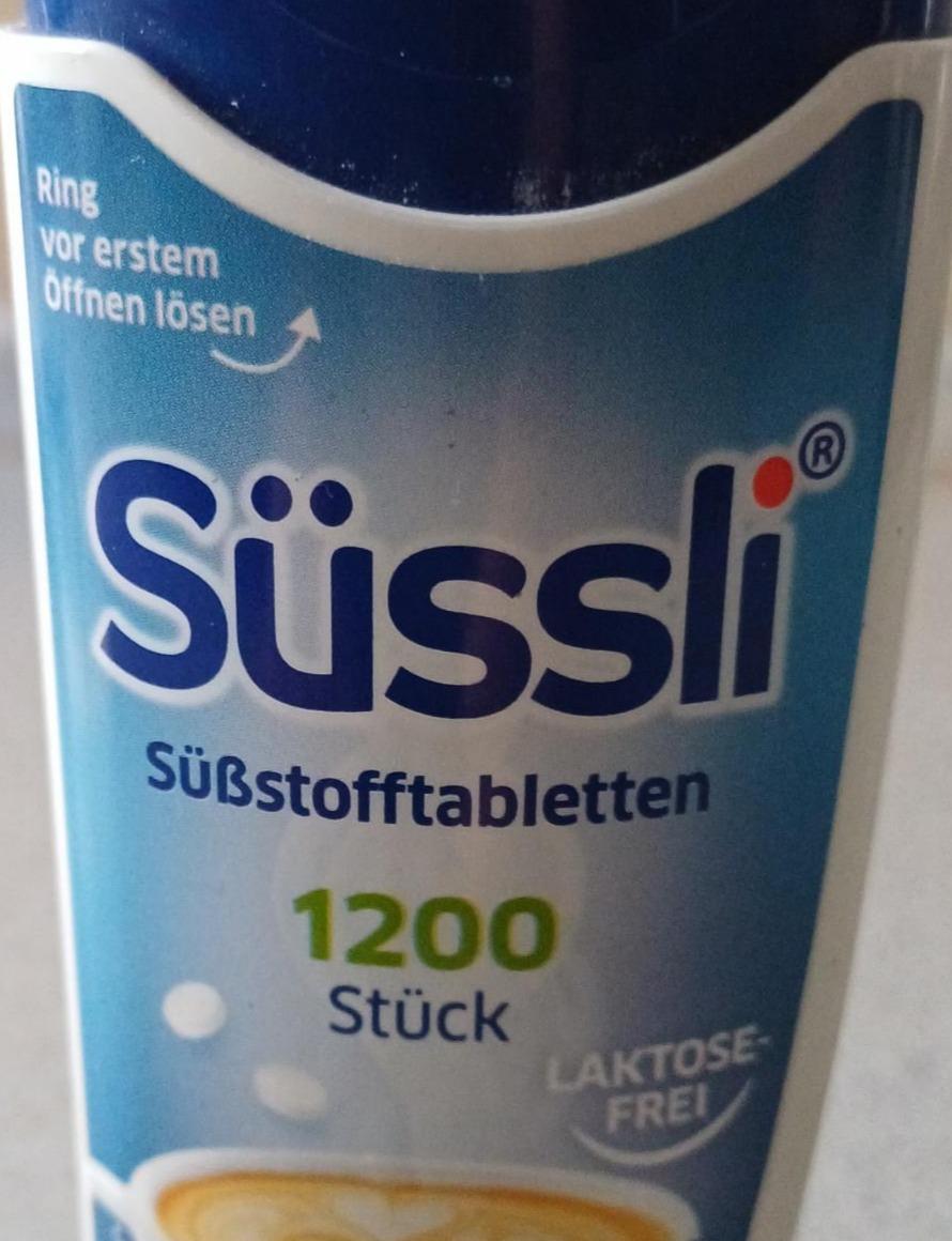 Фото - Süßstofftabletten Süssli