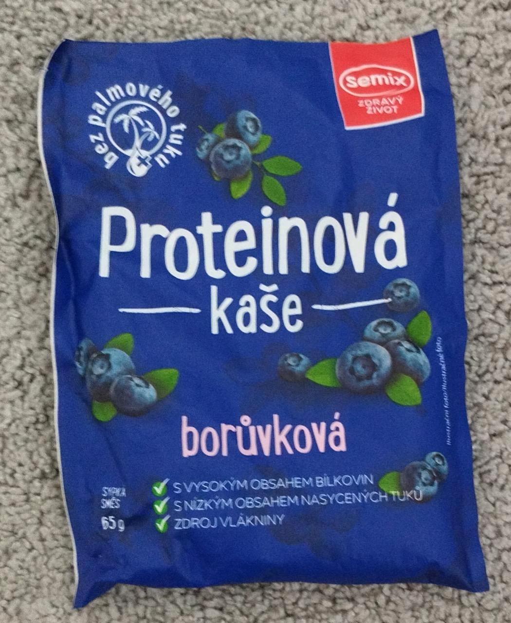 Фото - Proteinová kaše borůvková Semix