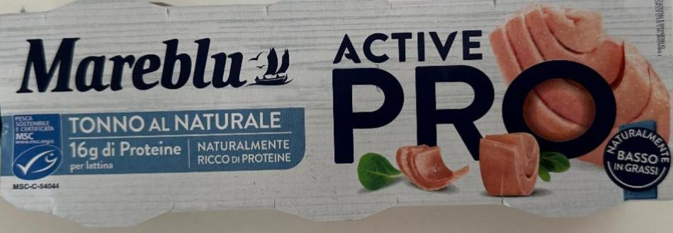 Фото - Tonno al naturale active pro Mareblu