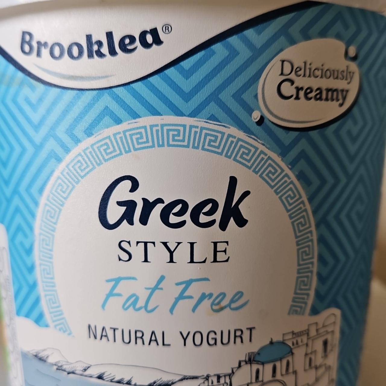 Фото - Greek style fat free natural yogurt Brooklea