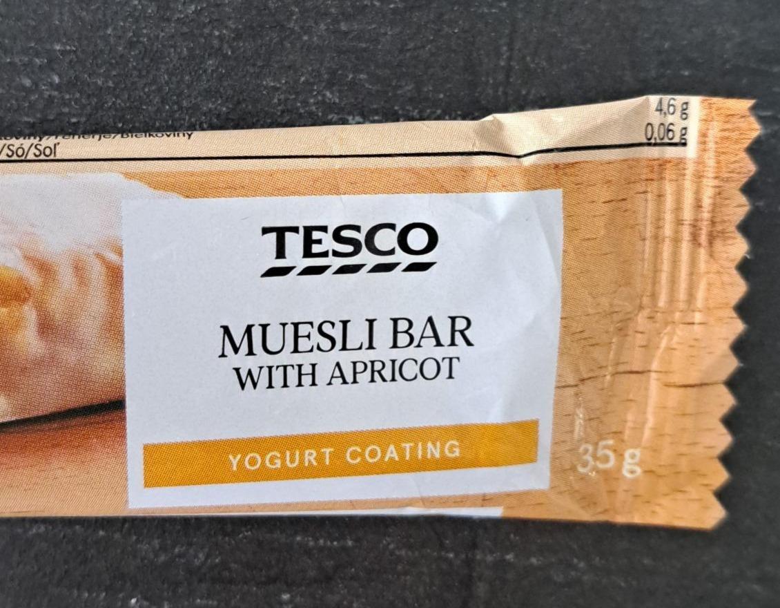 Фото - Muesli Bar with Apricots Yogurt Coating Tesco