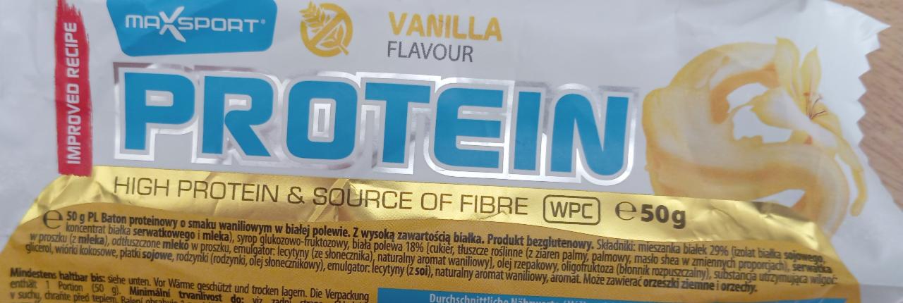 Фото - Вафлі Vanilla Protein Kex MaxSport