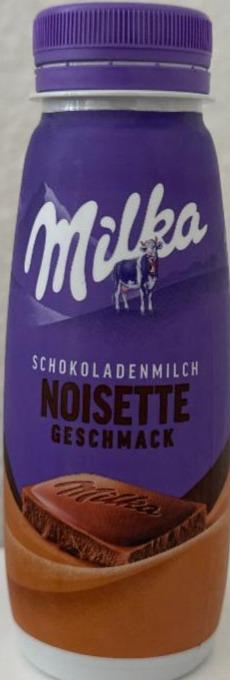 Фото - Schokoladenmilch Noisette Geschmack Milka