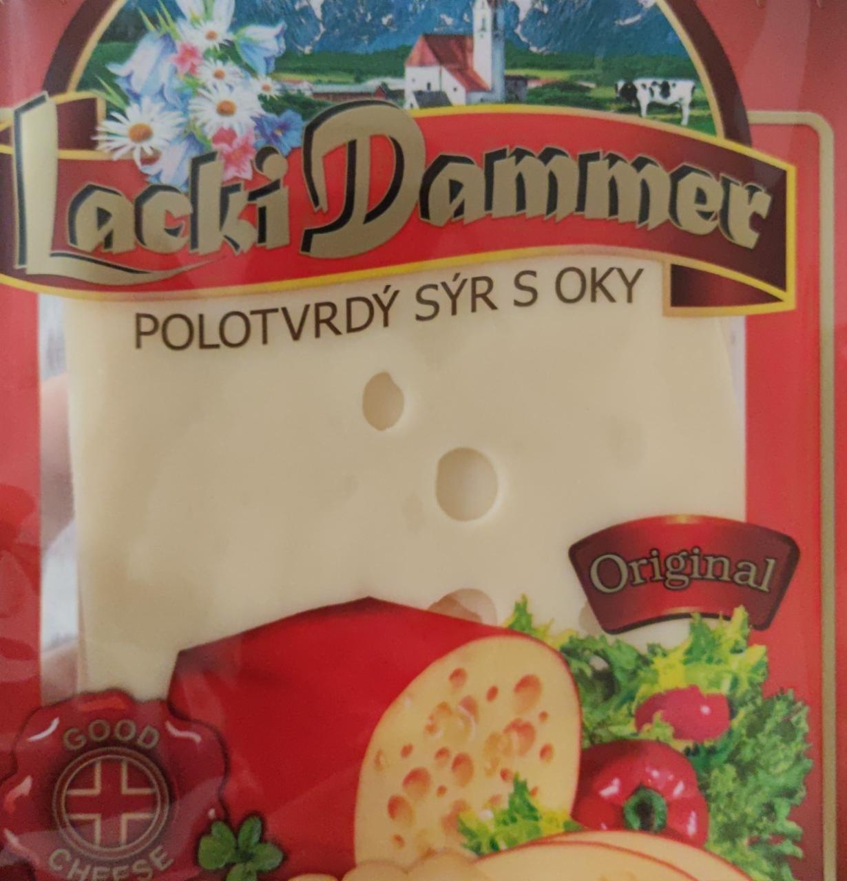 Фото - Polotvrdý sýr s oky Original Lacki Dammer