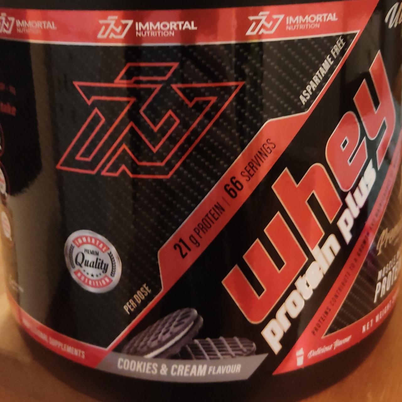 Фото - Протеїн Whey Protein Plus Immortal