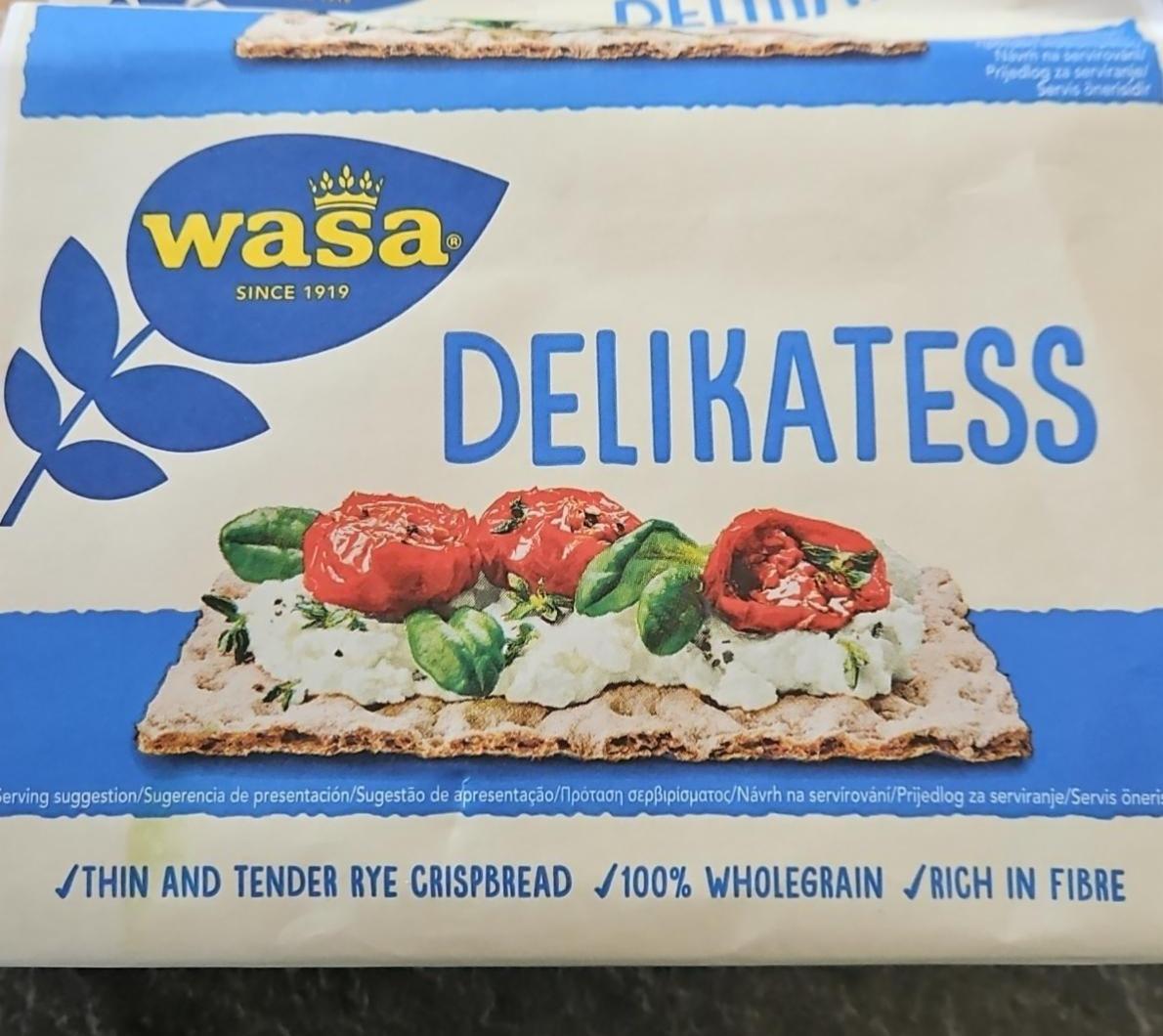 Фото - Хлібці Delikatess Wasa