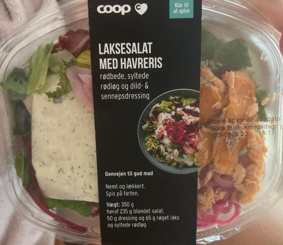 Фото - Laksesalat med havreris Coop