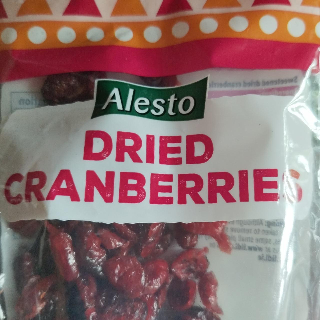 Фото - Dried Cranberries Alesto