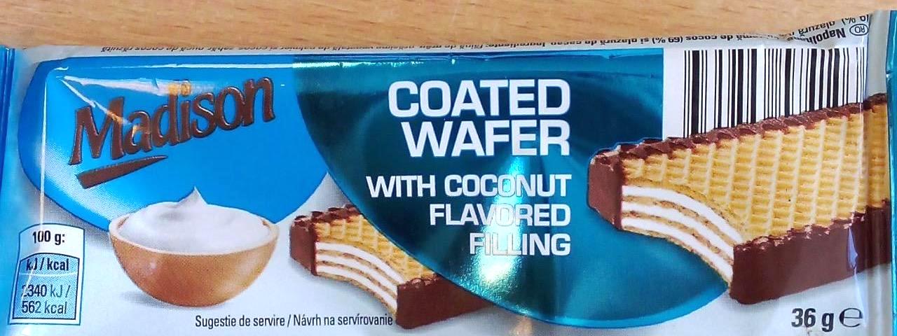 Фото - Coated wafer with peanut filling Madison