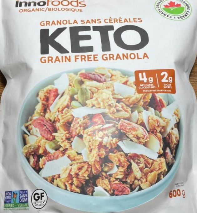 Фото - Granola keto sans céréales Innofoods biologique