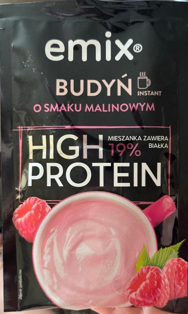 Фото - Budyn o smaku malinowym High Protein Emix