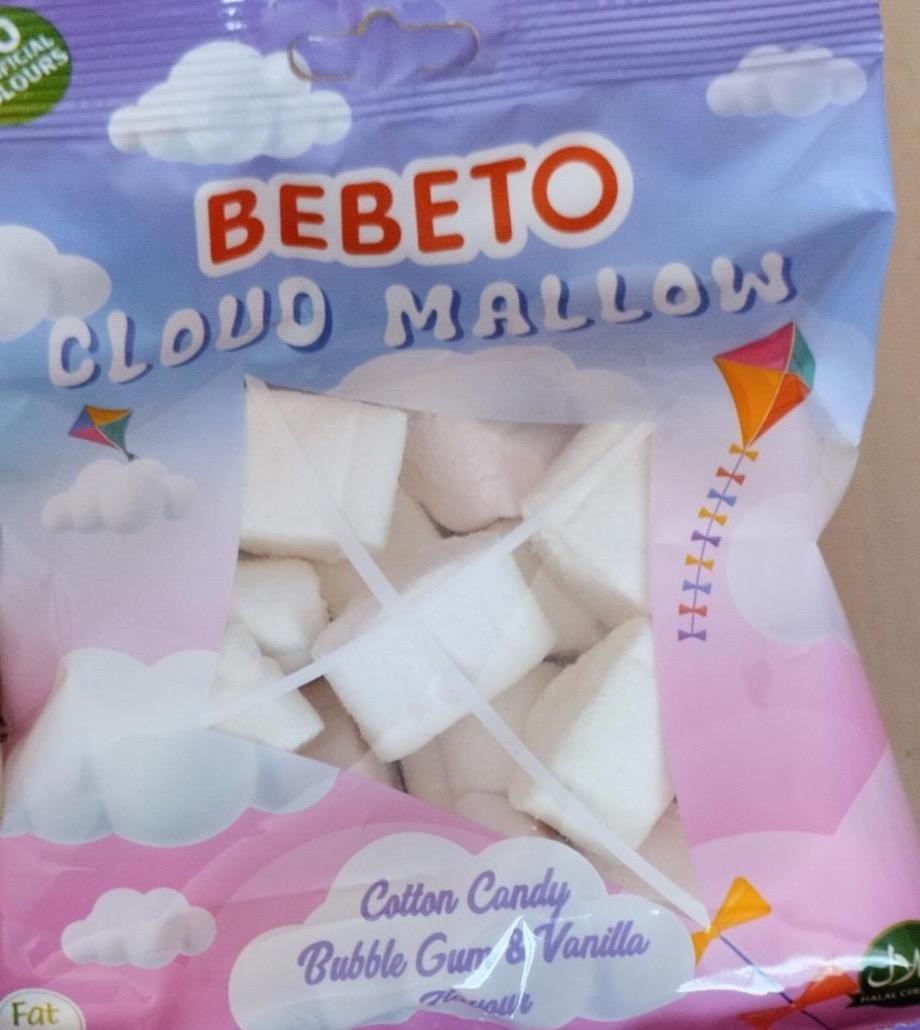 Фото - Cloud mallow cotton candy bubble gum vanilla Bebeto