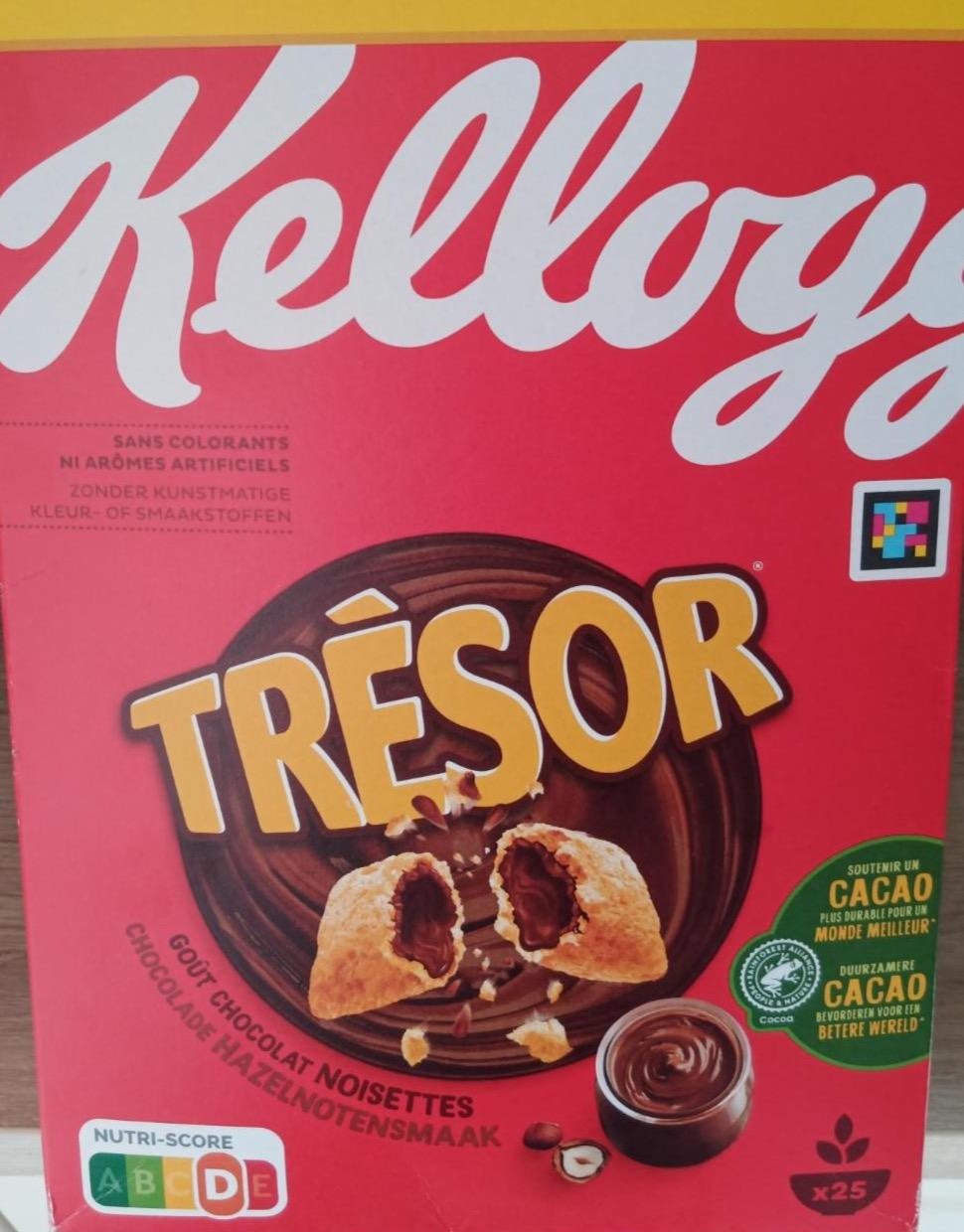 Фото - Trésor chocolate hazelnoten smak Kellogg's