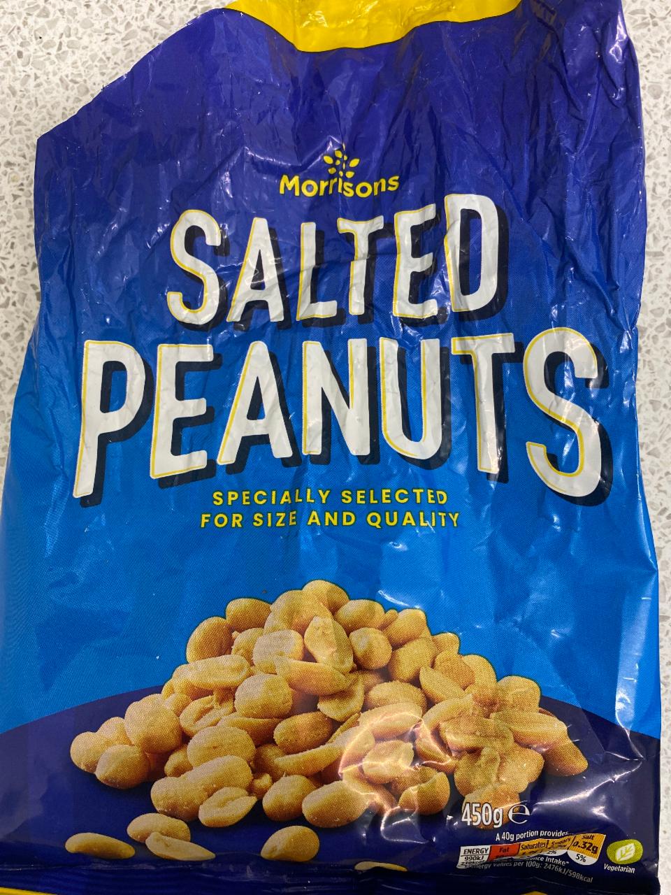 Фото - Salted Peanuts Morrisons