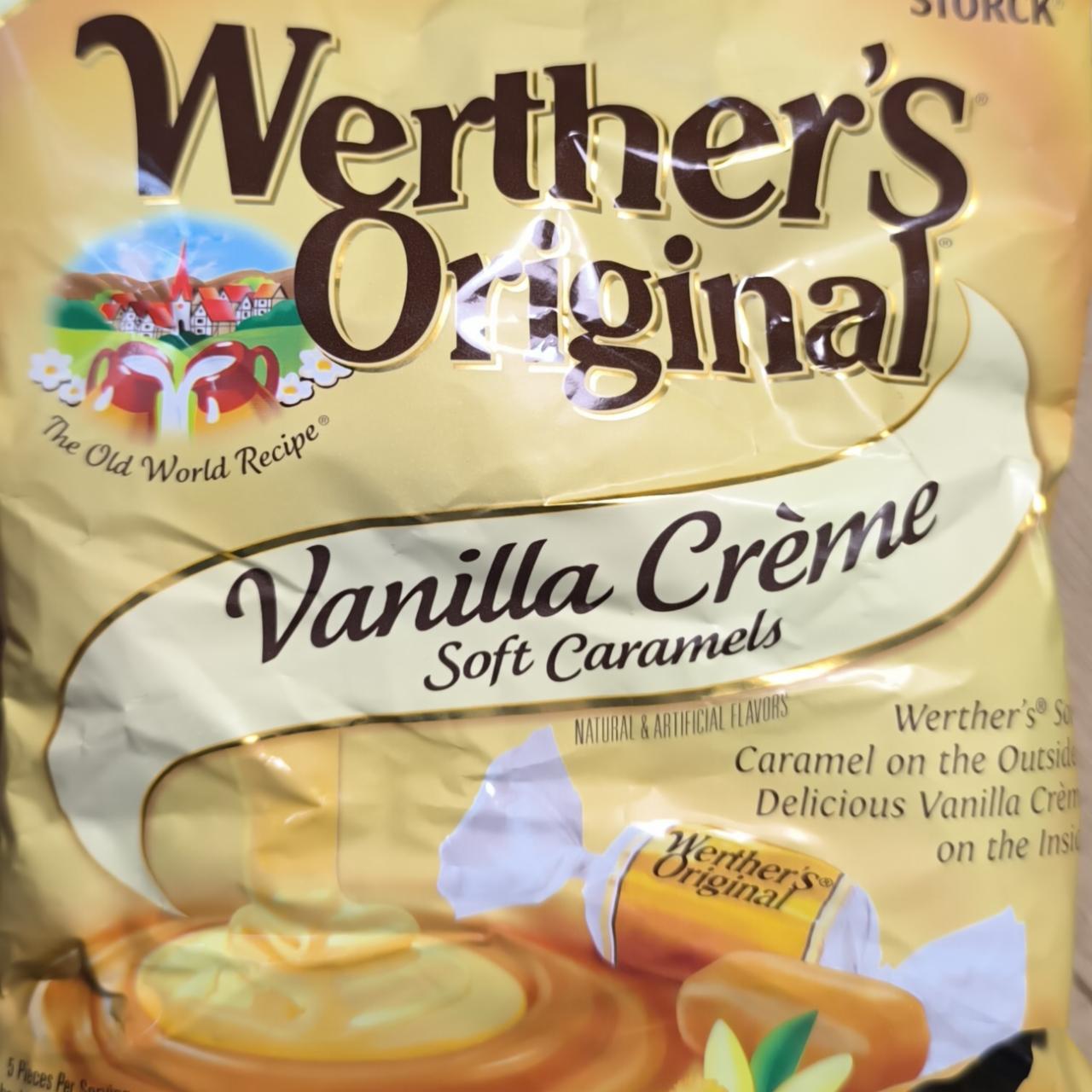 Фото - Vanilla creme soft caramels Werther’s Original