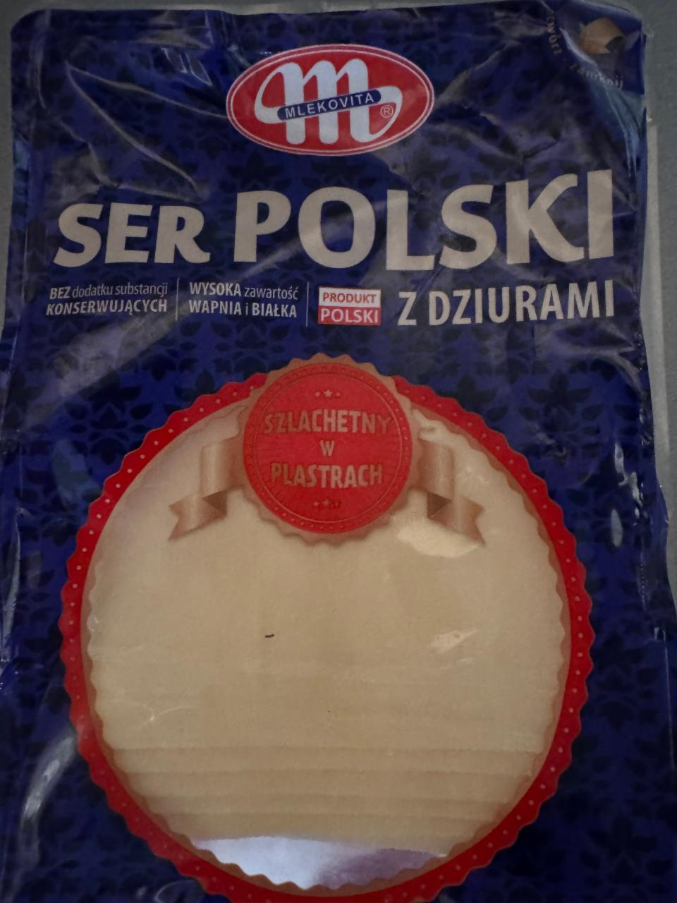 Фото - Ser polski z dziurami Mlekovita