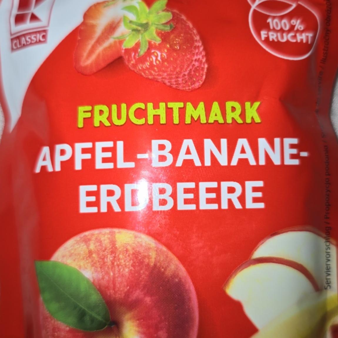 Фото - Fruchtmark Apfel-Banane-Erdbeere K-Classic