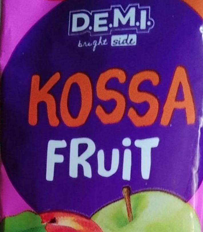 Фото - Пастила фруктова kossa fruit із соком абрикоса Demi