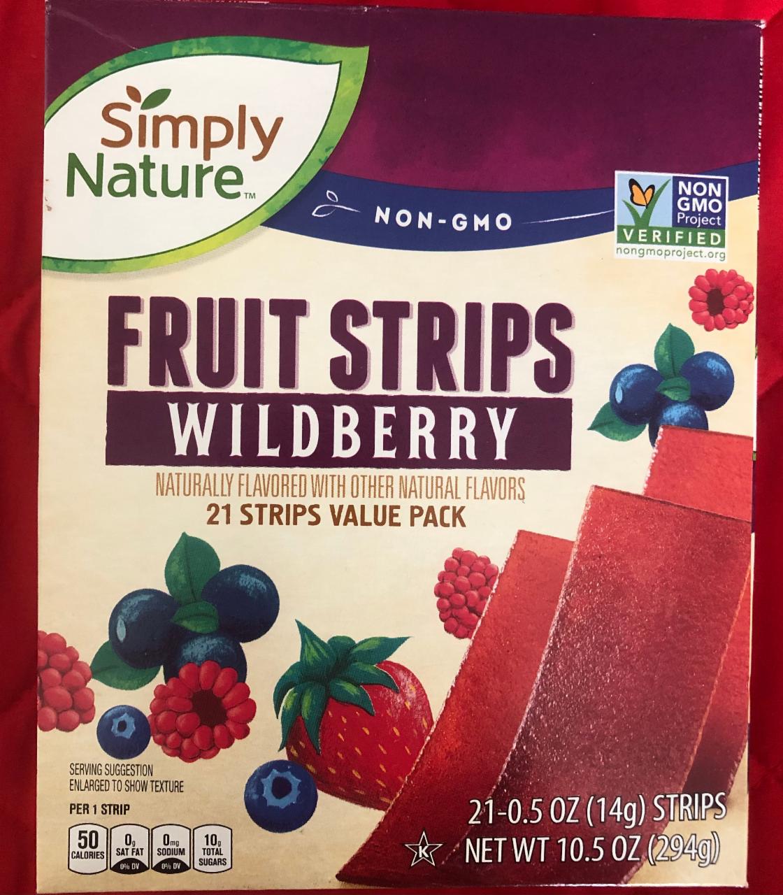 Фото - Fruit Strips Wildberry Simply Nature