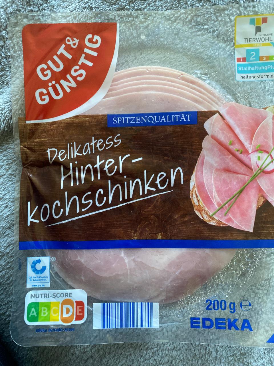 Фото - Delikatess Hinterkochschinken Gut&Günstig