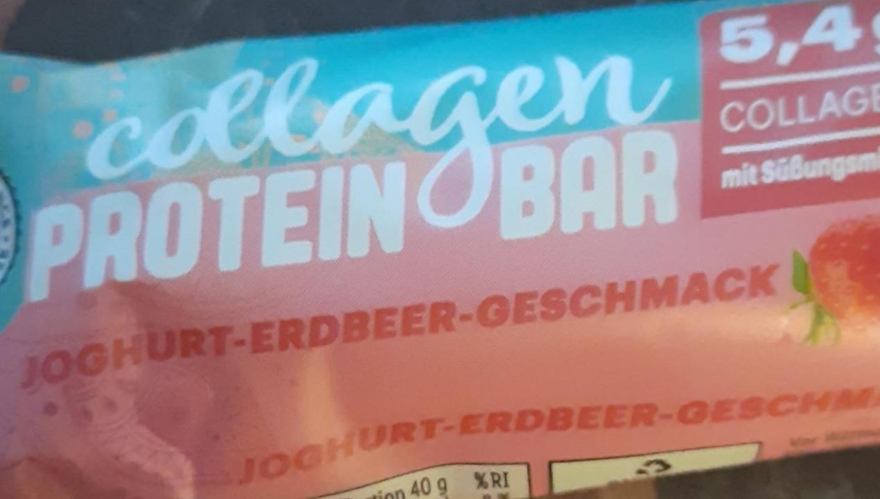 Фото - Collagen protein bar joghurt erdbeer geschmack Lidl