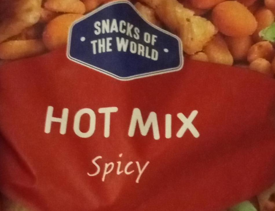 Фото - Hot mix spicy Snacks of the world