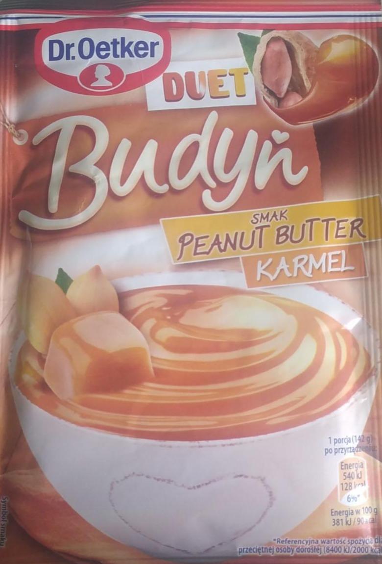 Фото - Budyń Duet smak peanut Butter Karmel Dr.Oetker