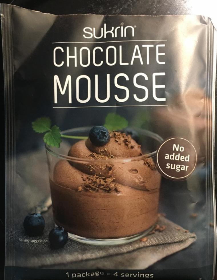 Фото - Chocholate mousse Sukrin