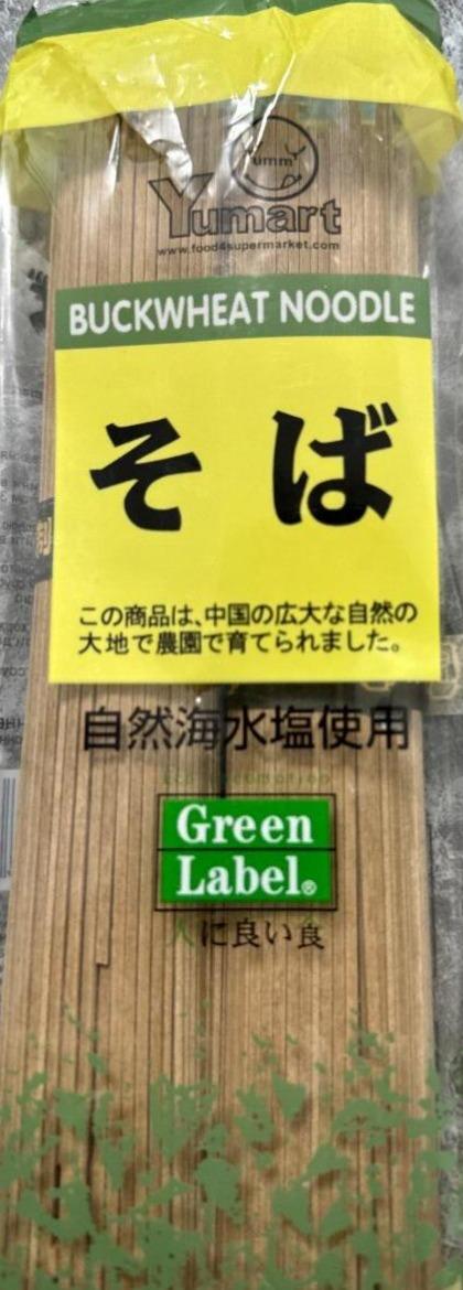 Фото - Green Label Soba boekweitnoedels Yumart