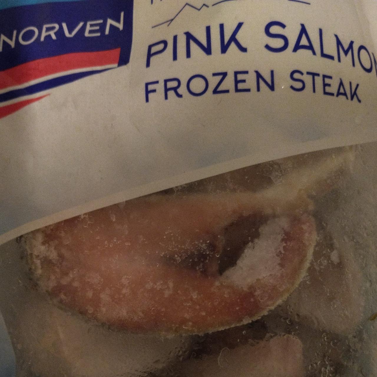 Фото - Pink Salmon Frozen Steak Norven